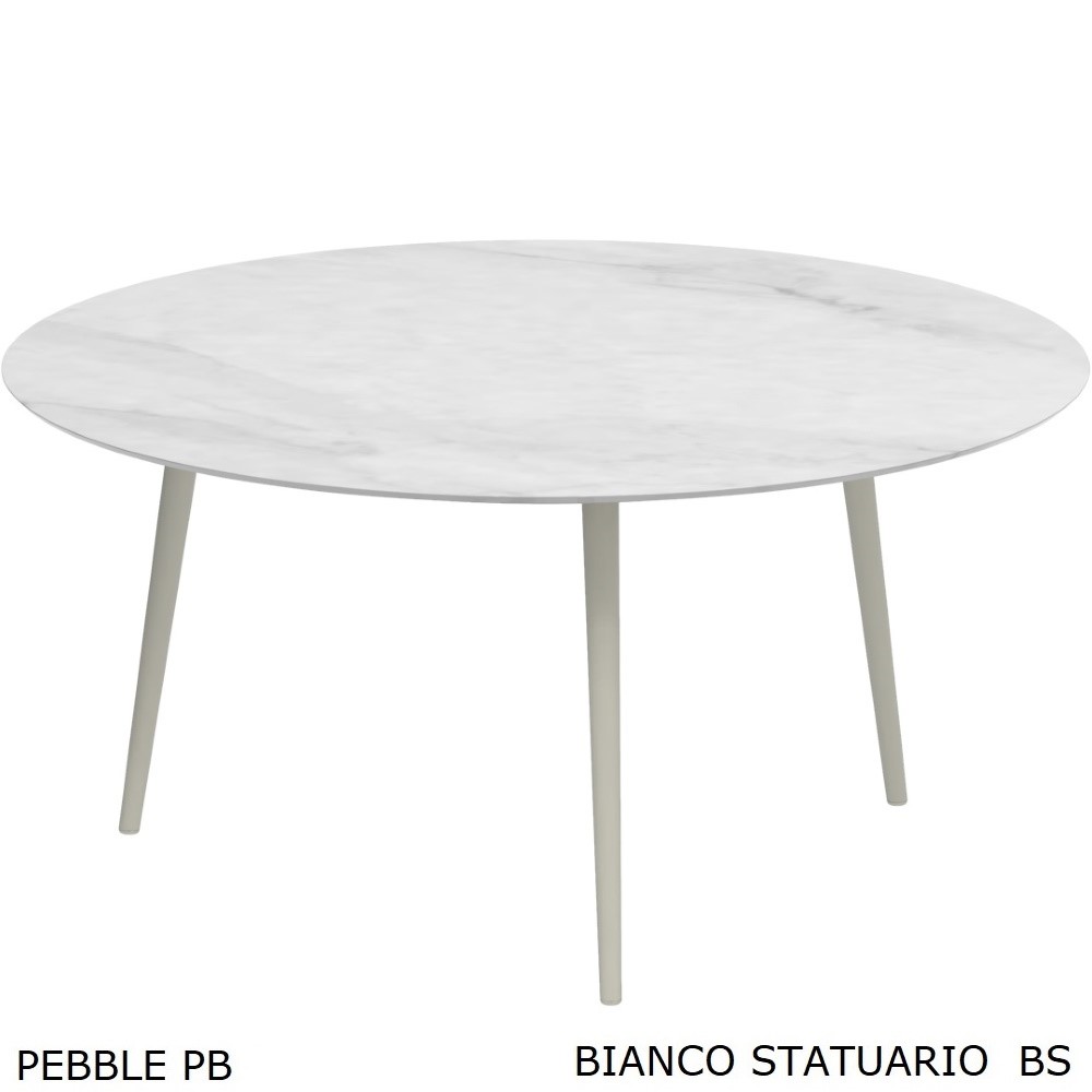 Tavolo da Pranzo Rotondo Styletto Royal Botania 160 cm.
