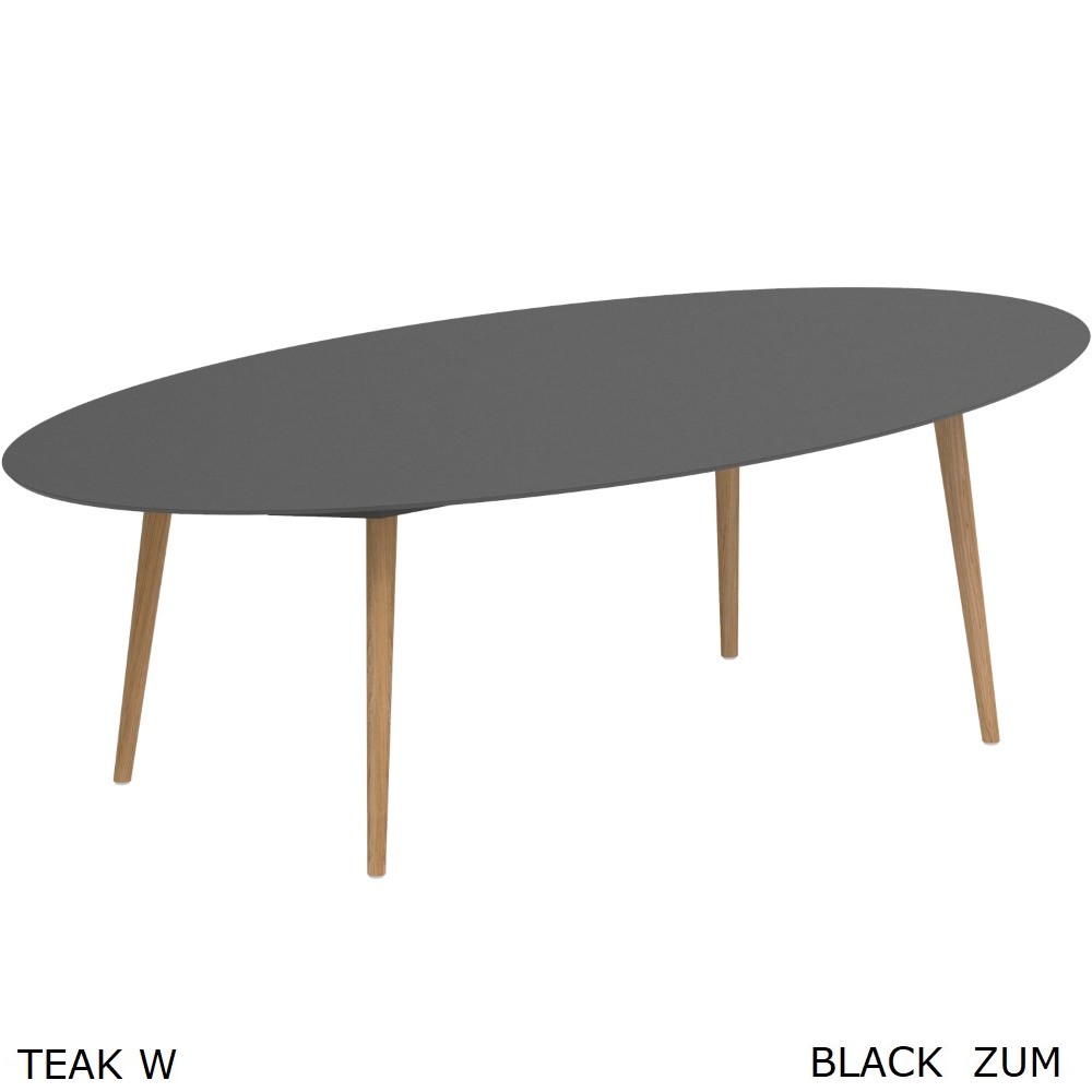 Tavolo da Pranzo Ovale Styletto Royal Botania 250 o 320 cm.