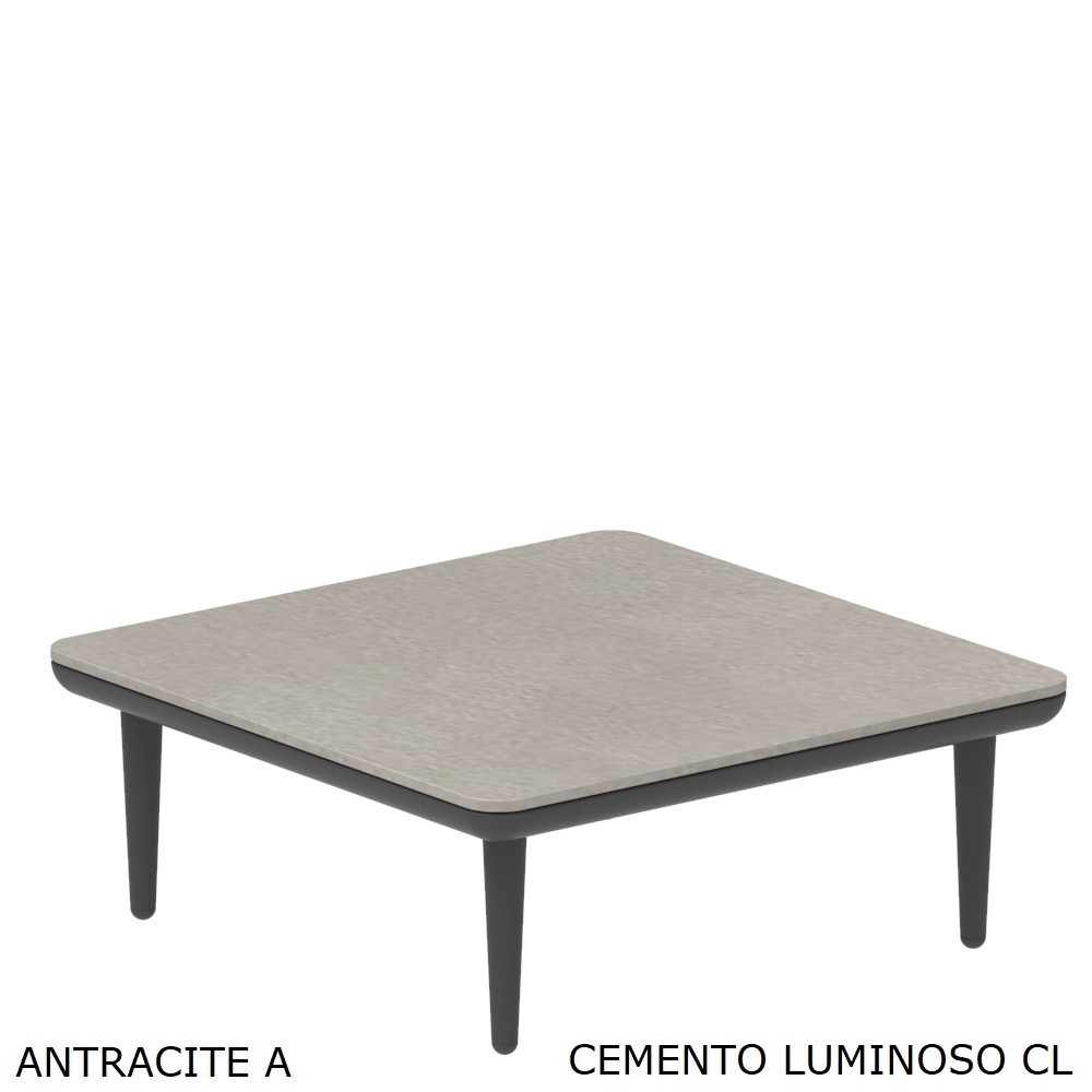 Tavolino Basso 72x72 Styletto Lounge
