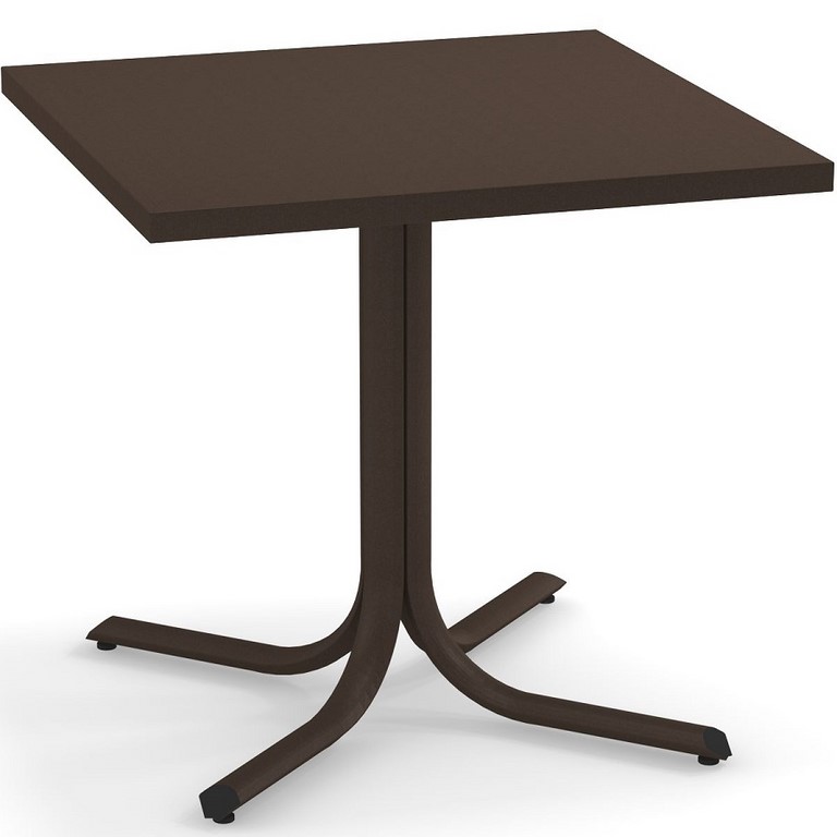 EMU Table System Tavolo bordo squadrato 80x80