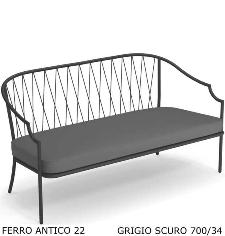 Como EMU Divano Poltrona Salotto da esterno 