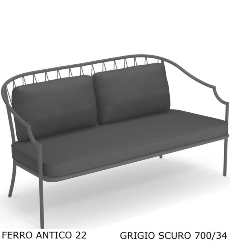 Como EMU Divano Poltrona Salotto da esterno 