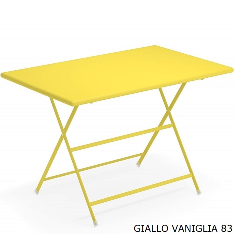 Tavolo Arc en Ciel Rettangolare EMU cm. 110 x 70