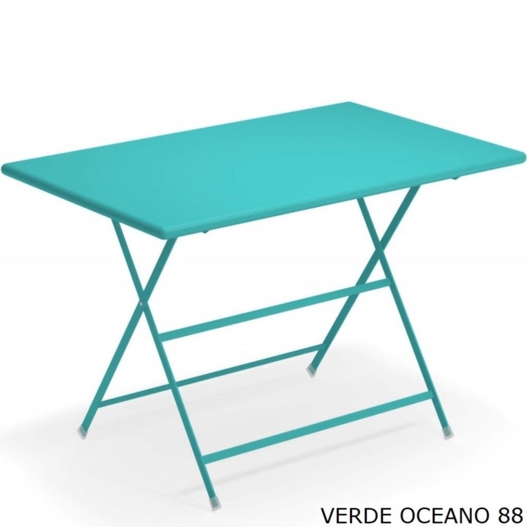 Tavolo Arc en Ciel Rettangolare EMU cm. 110 x 70