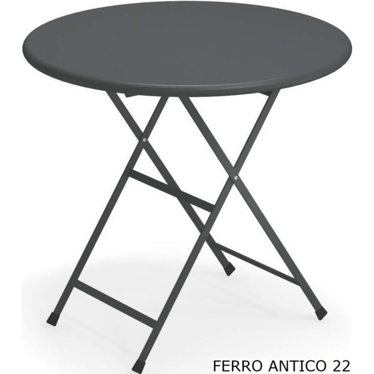 Tavolo Arc en Ciel rotondo EMU cm. 80