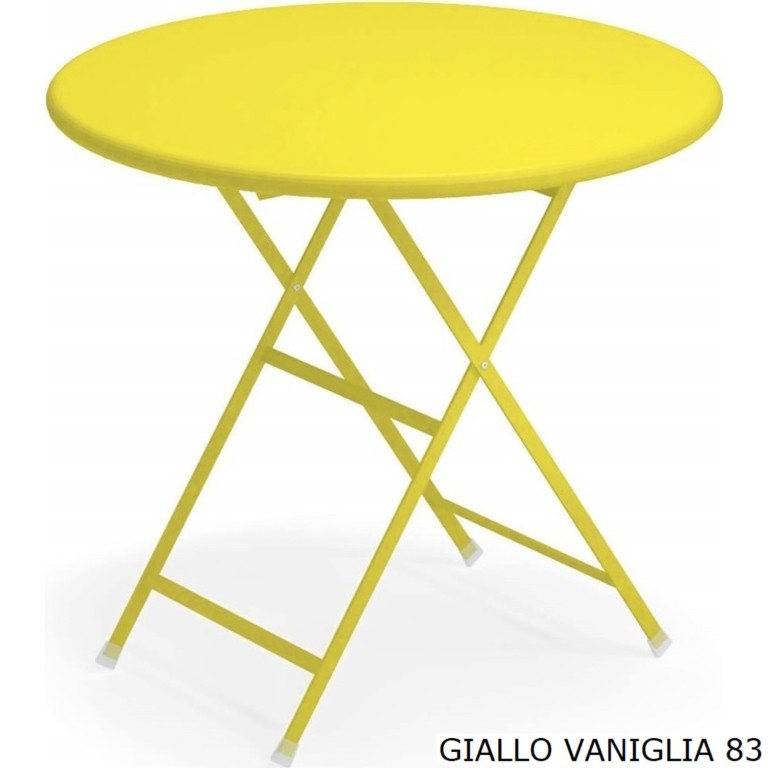 Tavolo Arc en Ciel rotondo EMU cm. 80