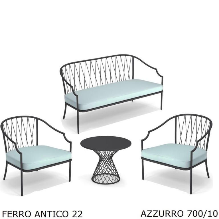 Como EMU Divano Poltrona Salotto da esterno 