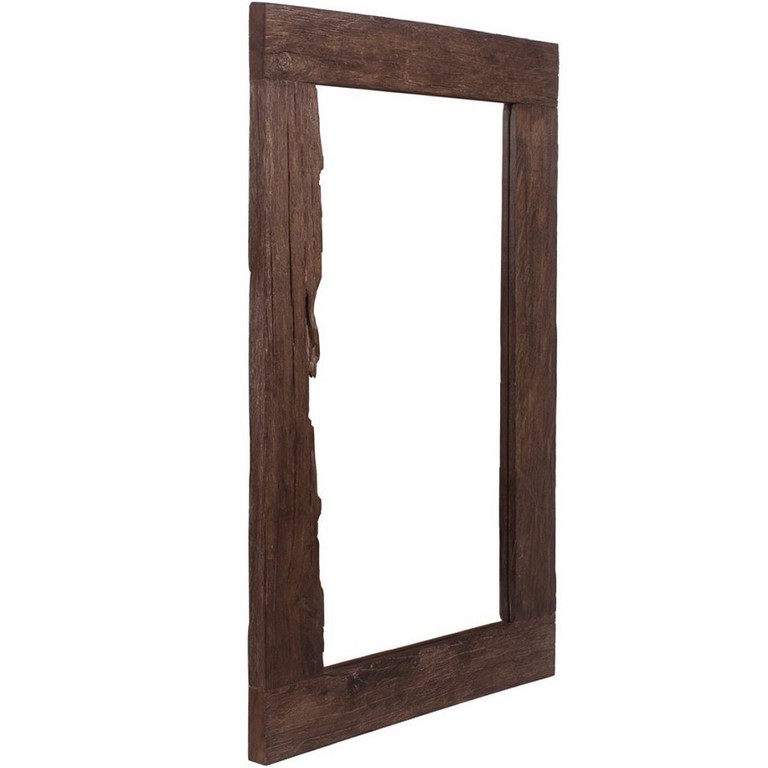 Specchio legno naturale